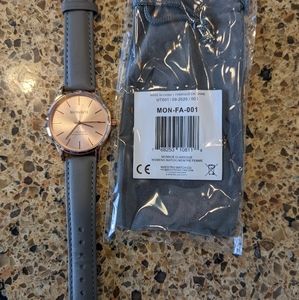 Monroe Classique Water Resistant Watch